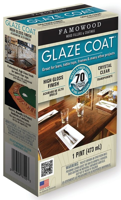 COAT EPOXY GLAZE HI GLO CLR PT