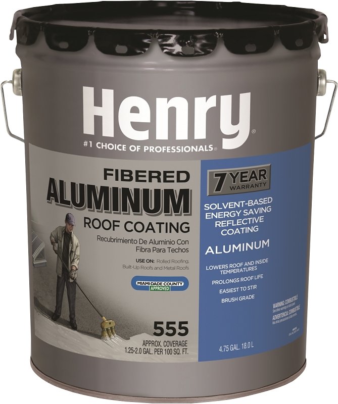 COATING AL ROOF BRLNT SLVR    