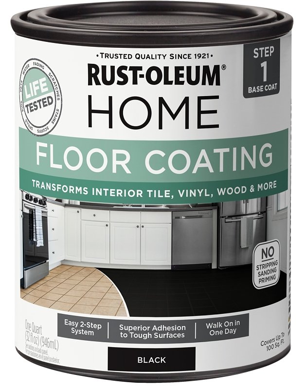 COATING FLOOR PREMIX BLACK 1QT