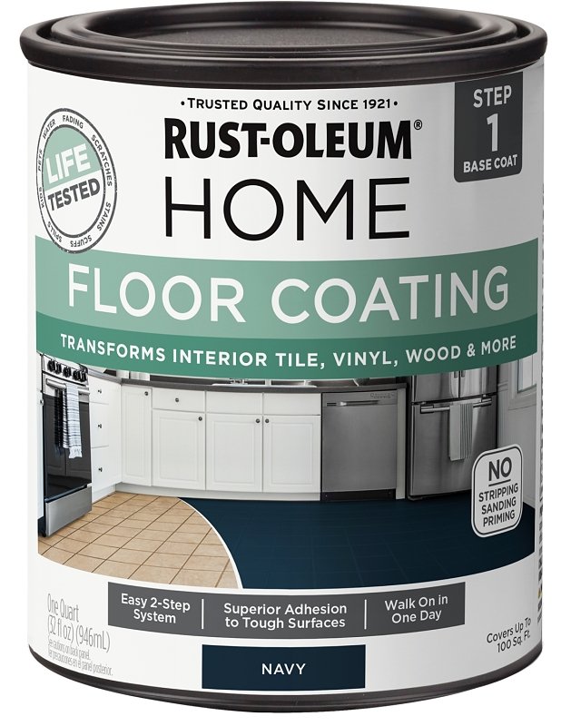 COATING FLOOR PREMX NAVY 1QT  