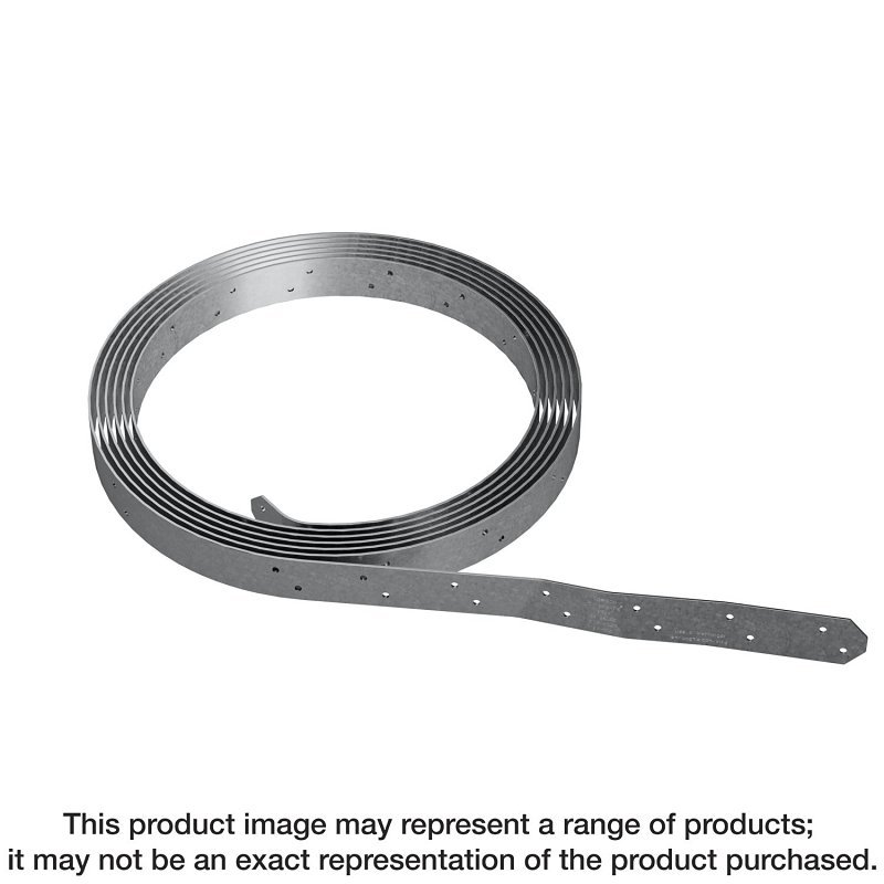 COILED STRAP GALV 16GA 25FT   