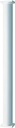 COLUMN 6INX8FT RND WHITE ALUM 