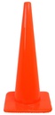 CONE TRAFFIC SAFETY ORNG 18IN 