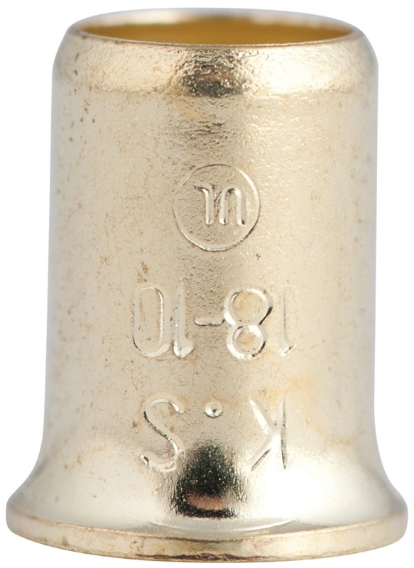 CONNECTOR CRIMP STEEL 18-10AWG