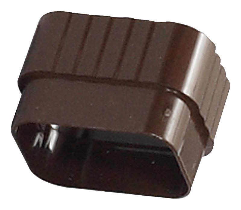 CONNECTOR DOWNSPOUT BRN 2X3IN 