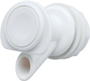COOLER WATER SPIGOT WHT PLAST 
