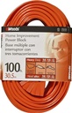 CORD EXT OUT14/3X100FT 3OT ORG