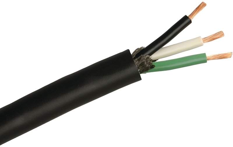 CORD POWR SJEOW 10/3 250FT BLK