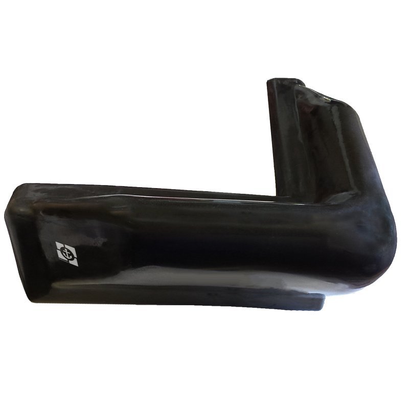 CORNER BUMPER PVC BLK 10X10FT 
