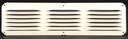 CORNICE VENT 4X16IN WHITE ALUM