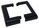 COVER BASE POST AL BLACK 4X4IN