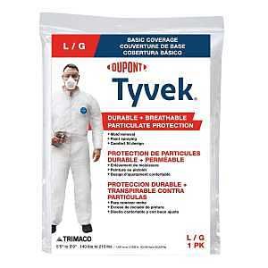 COVERALL NO HOOD HEAVY DUTY L 