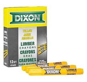 CRAYON LUMBER EXTRUDED YELLOW 
