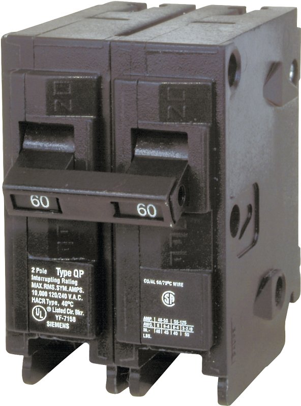 CRCUIT BREAKER QP 2P 2IN 60AMP
