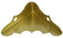 CRNER DEC SLD BRS 9/16X1-1/4IN