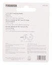 CUP HOOK SOLID BRASS 1/2IN    
