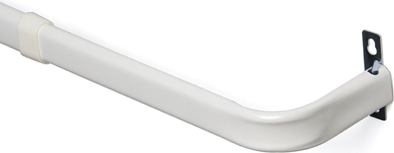 CURTAIN ROD 18-28 2IN CL SNGL 
