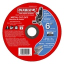 CUTOFF DISC METAL THN KERF 6IN