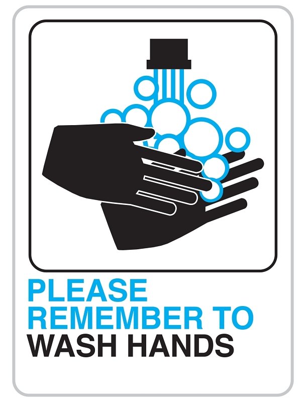 D-26 PLEASE WASH HANDS        