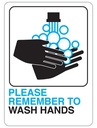 D-26 PLEASE WASH HANDS        