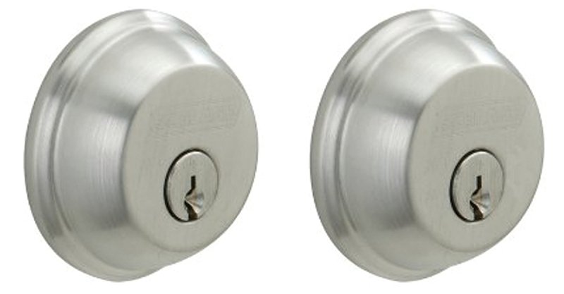 DEADBOLT DOUBLE CYL SAT CHROME