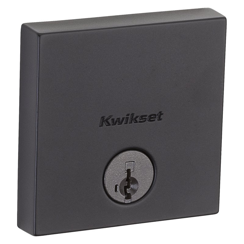 DEADBOLT SQUARE K4 MATTE BLACK