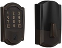 DEADBOLT WIFI ENC CAM AGD BRZ 