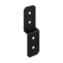 DECK JOIST TIE ZMAX BLK 2X4IN 