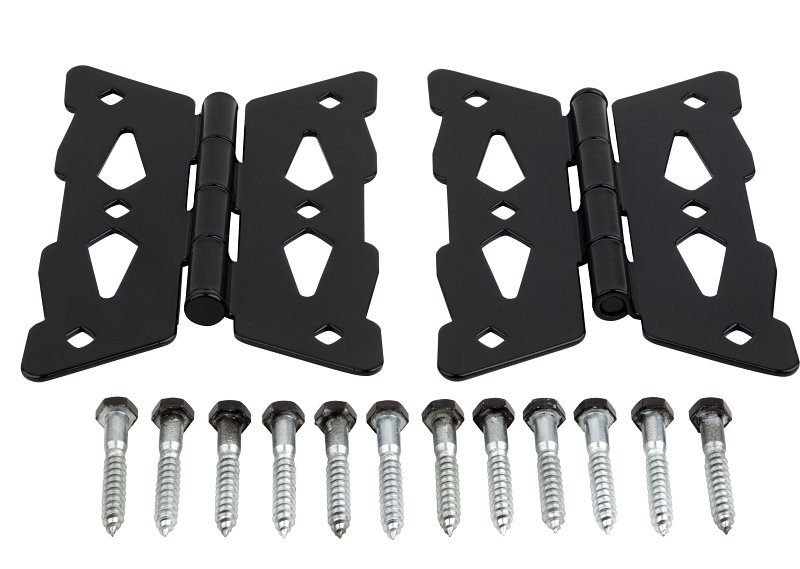 DECOR BTTRFLY HINGE BLACK     