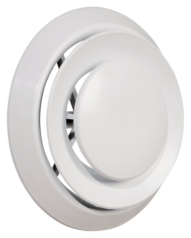 DIFFUSER CEILING ROUND 8IN WHT