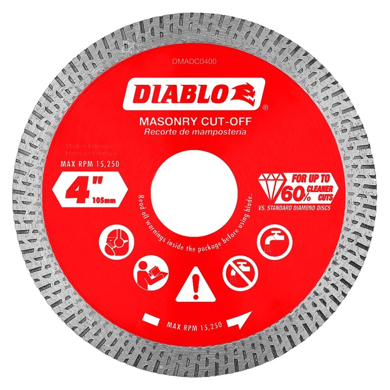 DISC CUT-OFF DMND CONT RIM 4IN
