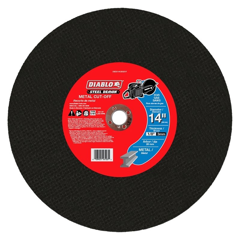 DISC CUT-OFF METAL 20MMX14IN  