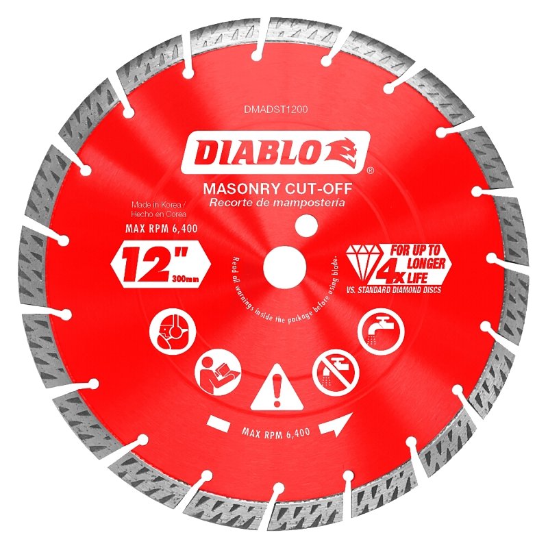 DISC CUT-OFF SEG TURBO 12IN   