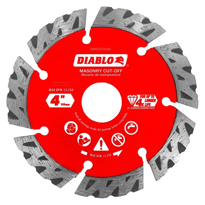DISC CUT-OFF SEG TURBO 4IN    
