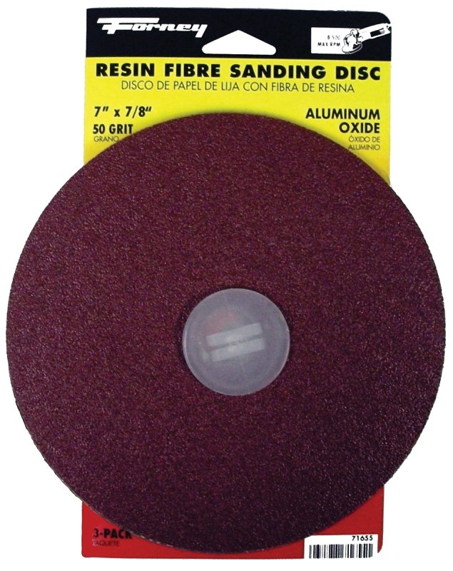 DISC SANDING FBR A/O 50GRT 7IN