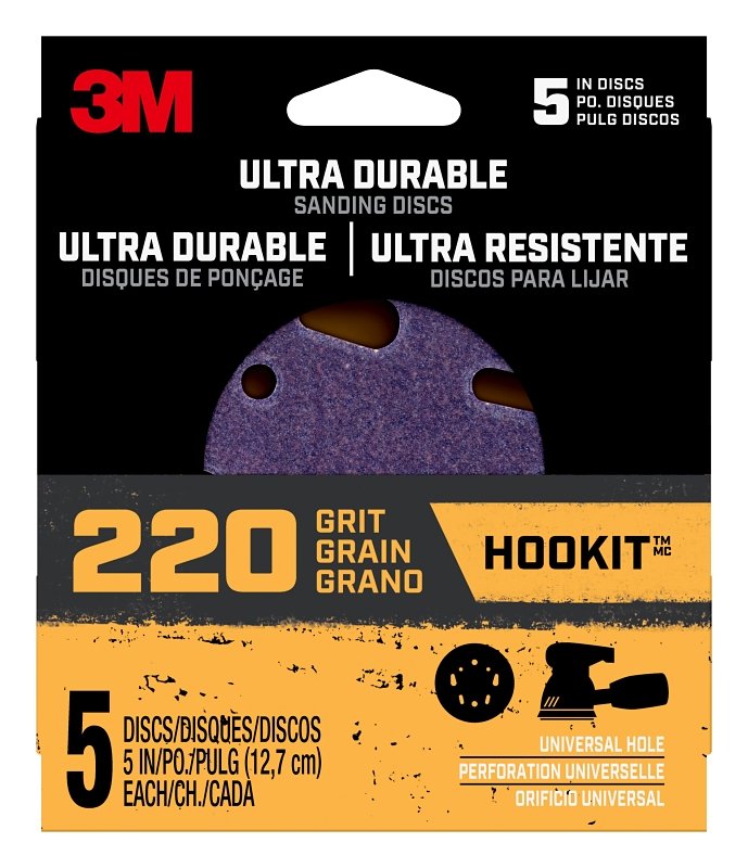 DISC SANDING POWER 5IN 220GRIT