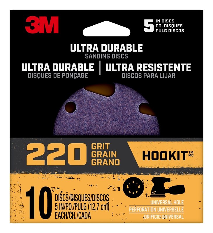 DISC SANDING POWER 5IN 220GRIT