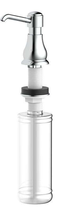 DISPENSER SOAP CHROME FINISH  