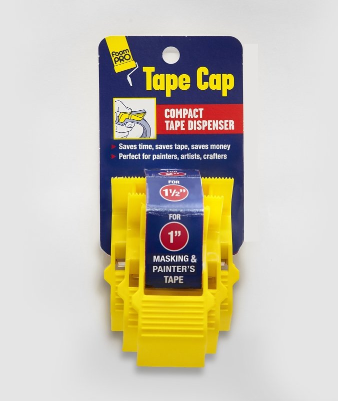 DISPENSER TAPE YEL 1/1.5/2IN  