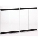 DOOR BI-FOLD GLASS ALUM 42IN  