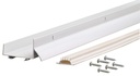 DOOR BOTTOM ALUM WHT 1-3/4X36 