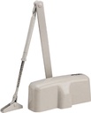 DOOR CLOSER RES 36 IN IVORY   