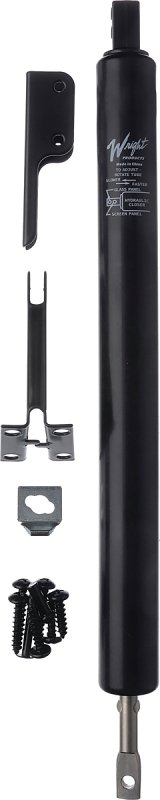 DOOR CLOSER STRM/SCRN PNEU BLK
