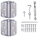DOOR HINGE SCREEN SET ADJ ZINC