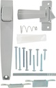DOOR LATCH PUSH BUTTON ALUM   