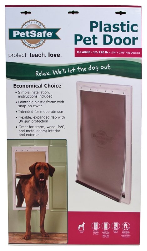 DOOR PET WHITE EXTRA-LARGE    