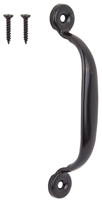 DOOR PULL 4-3/4IN BLACK COATED
