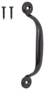 DOOR PULL 4-3/4IN BLACK COATED