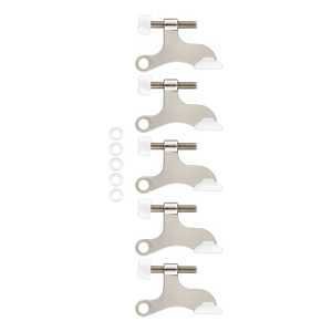 DOOR STOP HINGE PIN SATIN NIC 