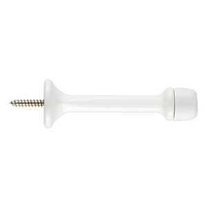 DOOR STOP RIGID RND WHITE 3IN 